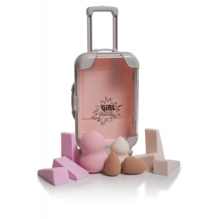 ESPONJAS DE MAQUILLAJE MALETA TROLLEY