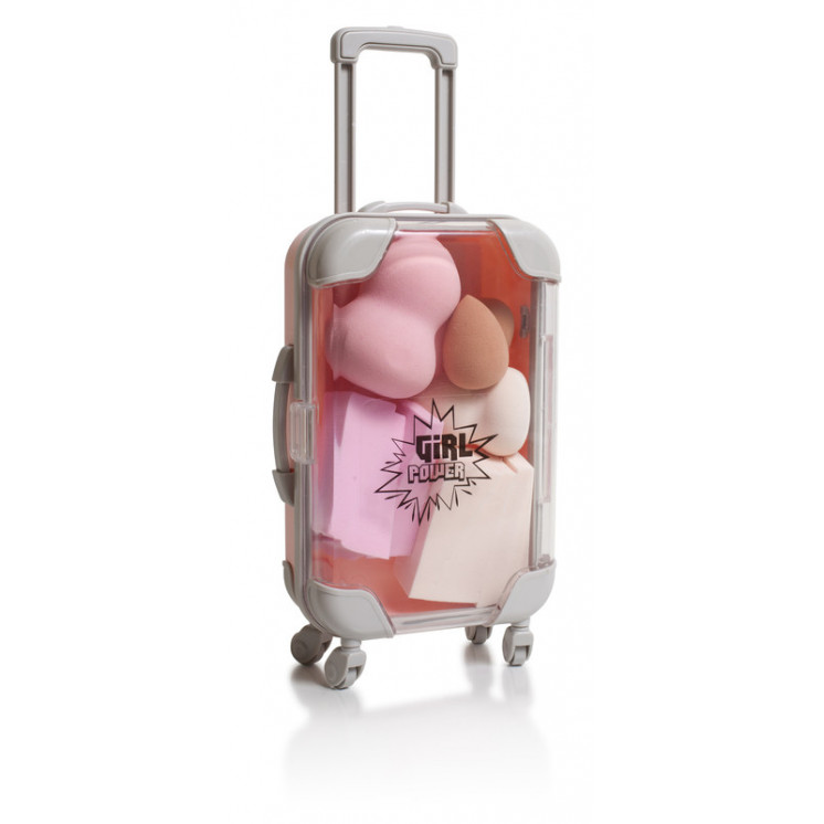 ESPONJAS DE MAQUILLAJE MALETA TROLLEY