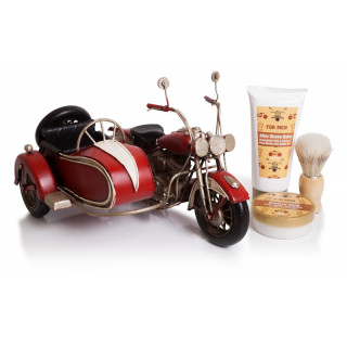 SET DE AFEITADO MOTORBIKE RED