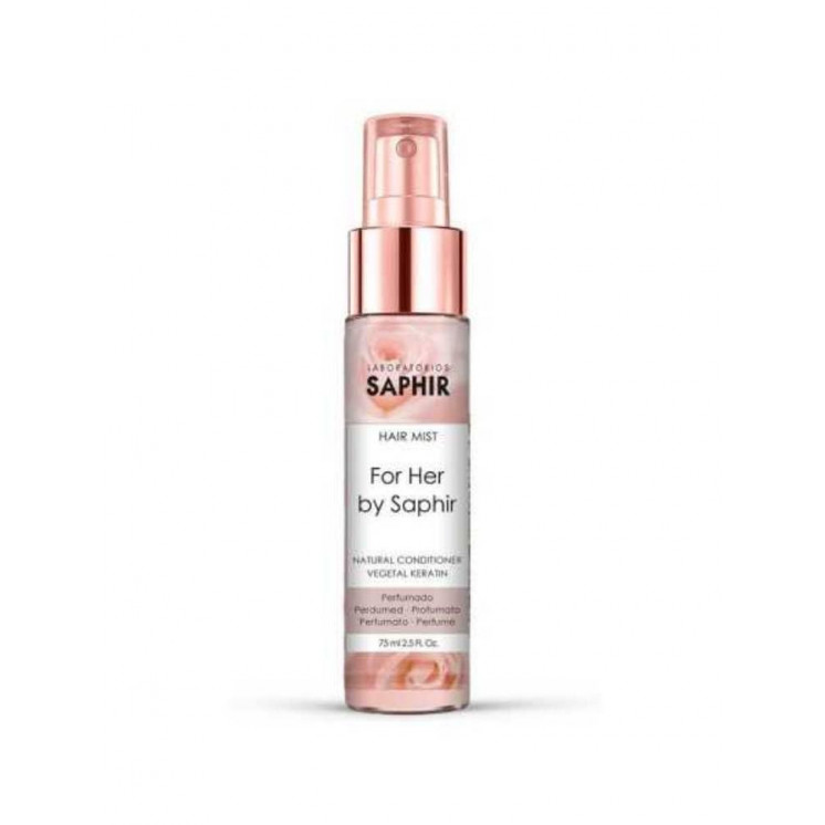 Perfume para el cabello hair mist For Her de Saphir 75 ml