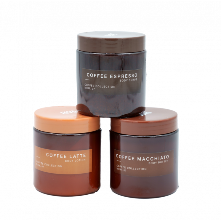 SET CORPORAL EXFOLIANTE,HIDRATANTE Y MANTEQUILLA CORPORAL- JOVO